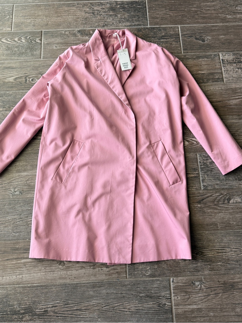 COS Oversized Blazer Style Lapel Trench Coat - Picture 2 of 6